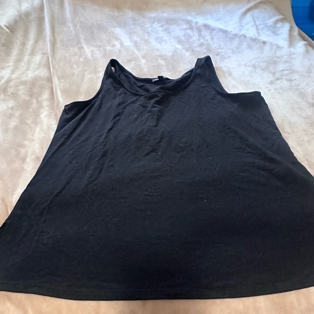 Eileen Fisher Black Tank Top S